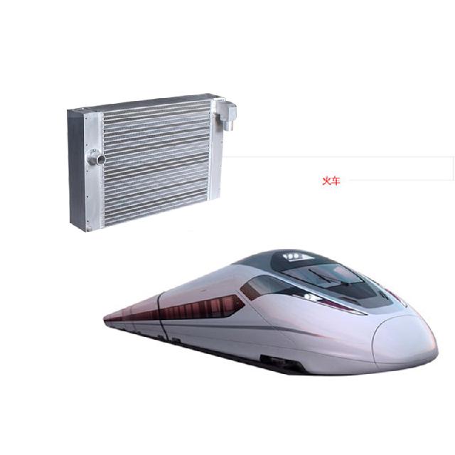 無錫金聯順鋁業告訴您火車傳動冷卻器的工作原理主要基于熱交換